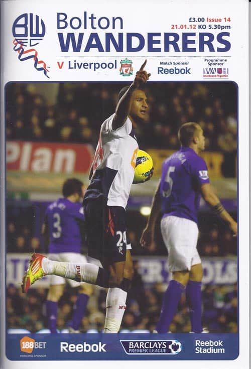 Bolton Wanderers FC v Liverpool FC